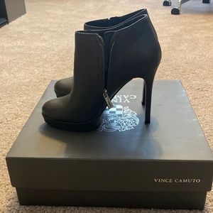 Vince Camuto high heel booties